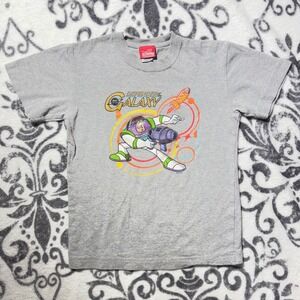 VTG 90s/00s Disney Kids Buzz Lightyear Defender of the Galaxy Gray T Shirt Sz 5
